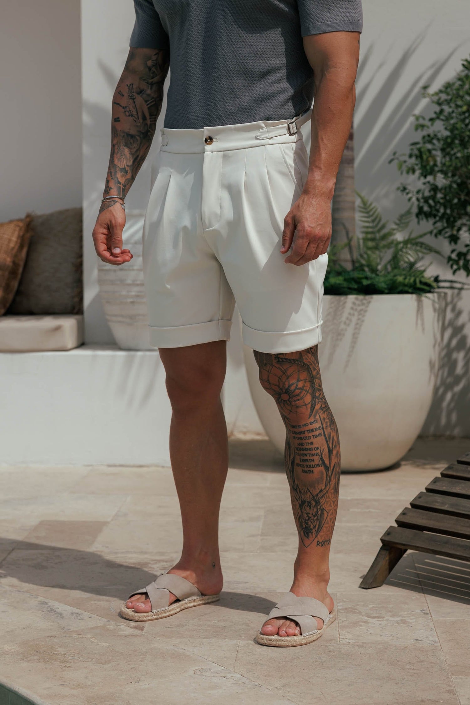 Legend London Short - Summer PREMIUM SIDE CINCH SHORT - STONE