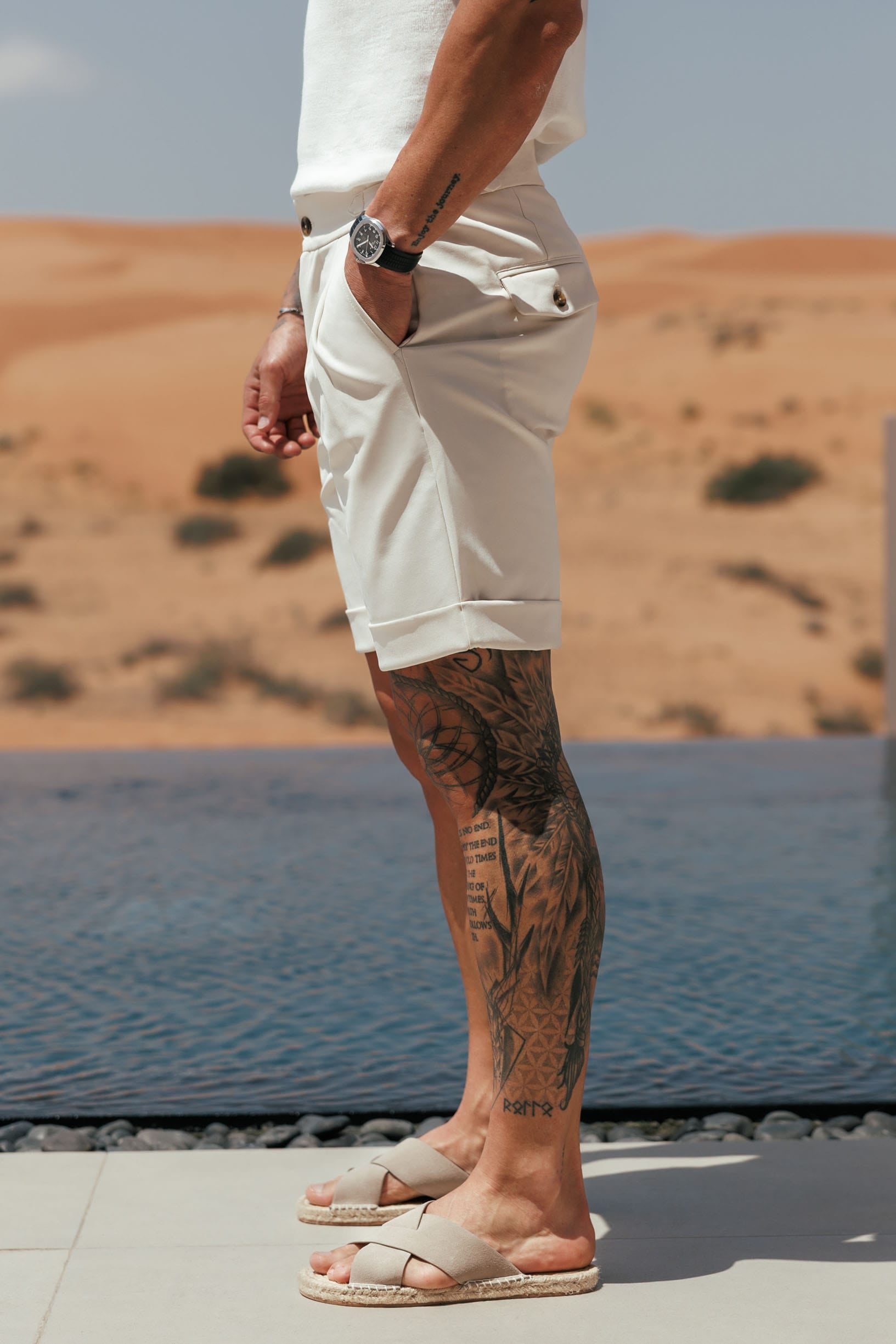 Legend London Short - Summer PREMIUM SIDE CINCH SHORT - STONE