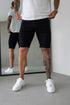 Legend London Shorts - denim SLIM DENIM SHORT - BLACK