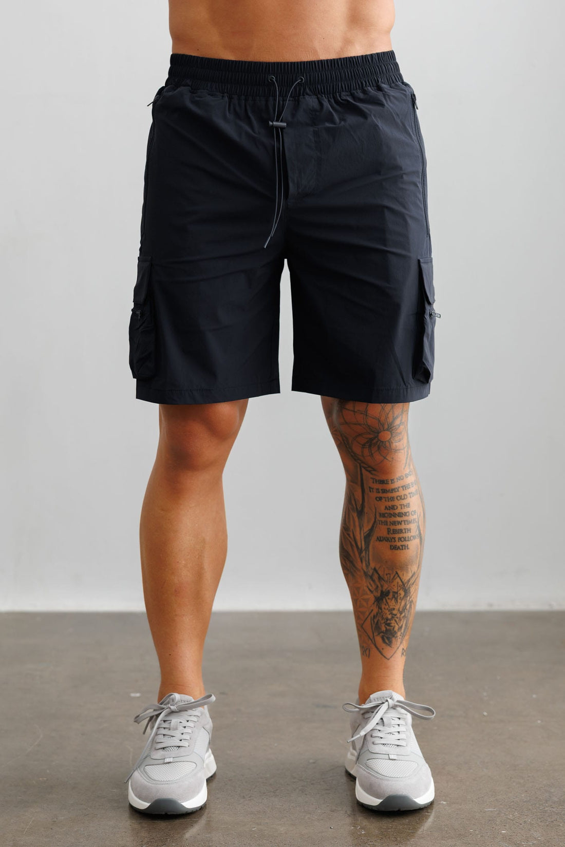 Legend London Shorts - Tech TECHNICAL CARGO SHORTS - NAVY