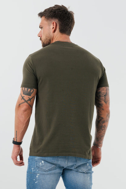Legend London T-SHIRT - BASICS PREMIUM BASICS T-SHIRT - ARMY GREEN