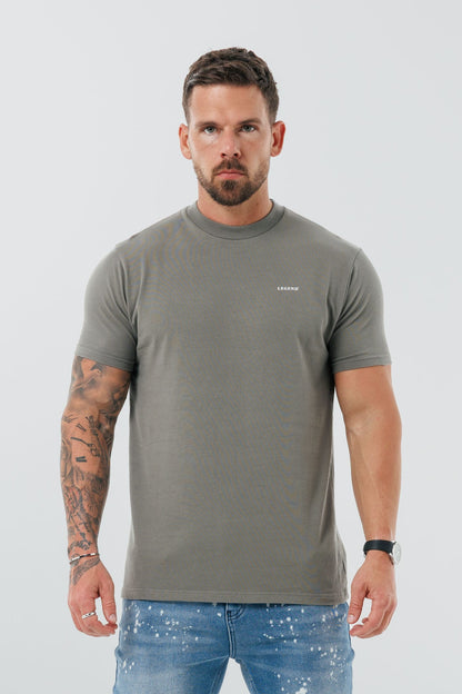 Legend London T-SHIRT - BASICS PREMIUM BASICS T-SHIRT - CHARCOAL GREY