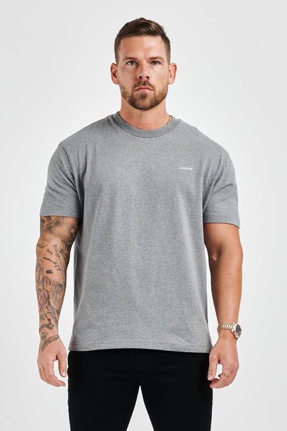 Legend London T-SHIRT - BASICS PREMIUM BASICS T-SHIRT - DARK GREY MARL
