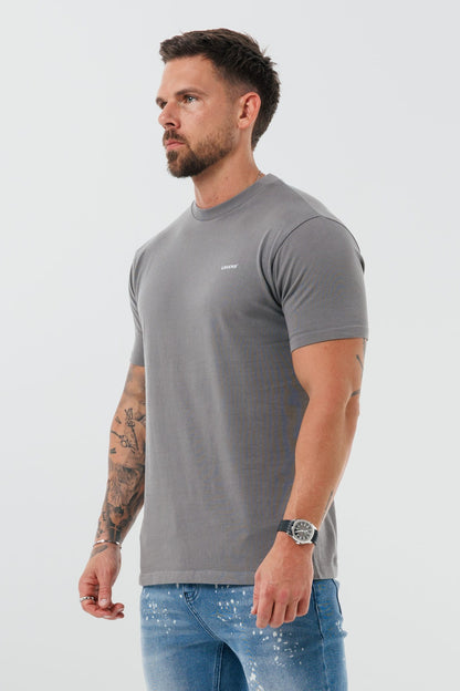 Legend London T-SHIRT - BASICS PREMIUM BASICS T-SHIRT - GUNMETAL GREY