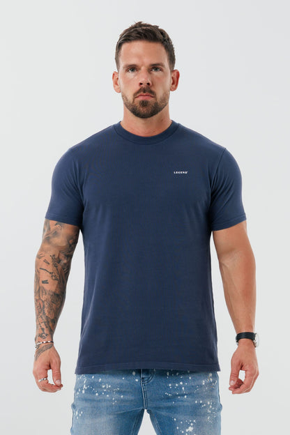 Legend London T-SHIRT - BASICS PREMIUM BASICS T-SHIRT - INDIGO NAVY