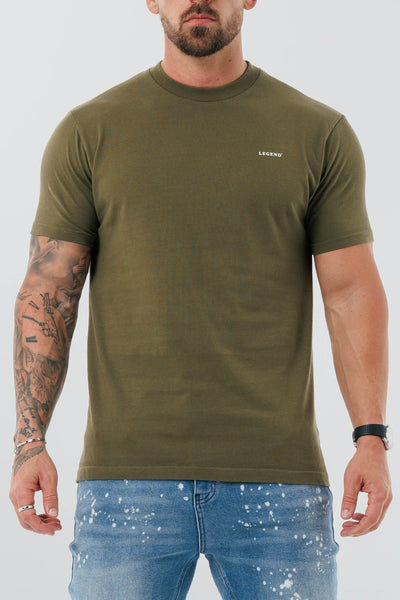 PREMIUM BASICS T-SHIRT - OLIVE