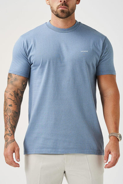 Legend London T-SHIRT - BASICS PREMIUM BASICS T-SHIRT - STEEL BLUE