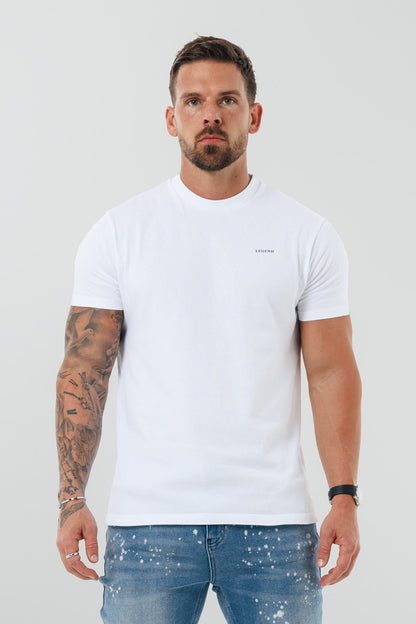 Legend London T-SHIRT - BASICS PREMIUM BASICS T-SHIRT - WHITE