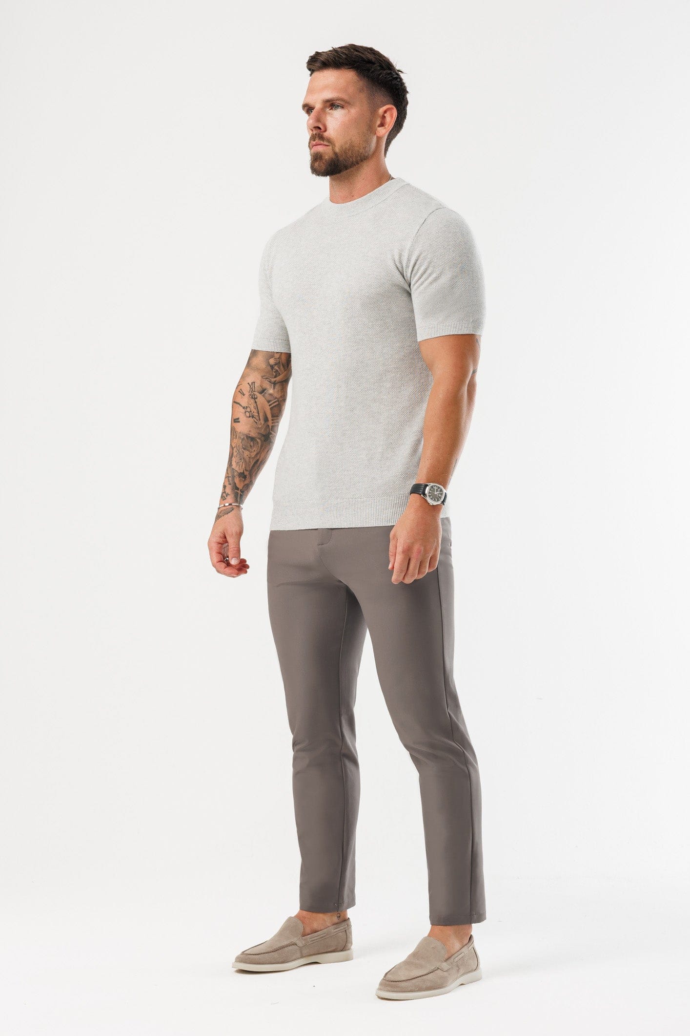 LEGEND LONDON T-SHIRT - COAST COAST T-SHIRT - GREY