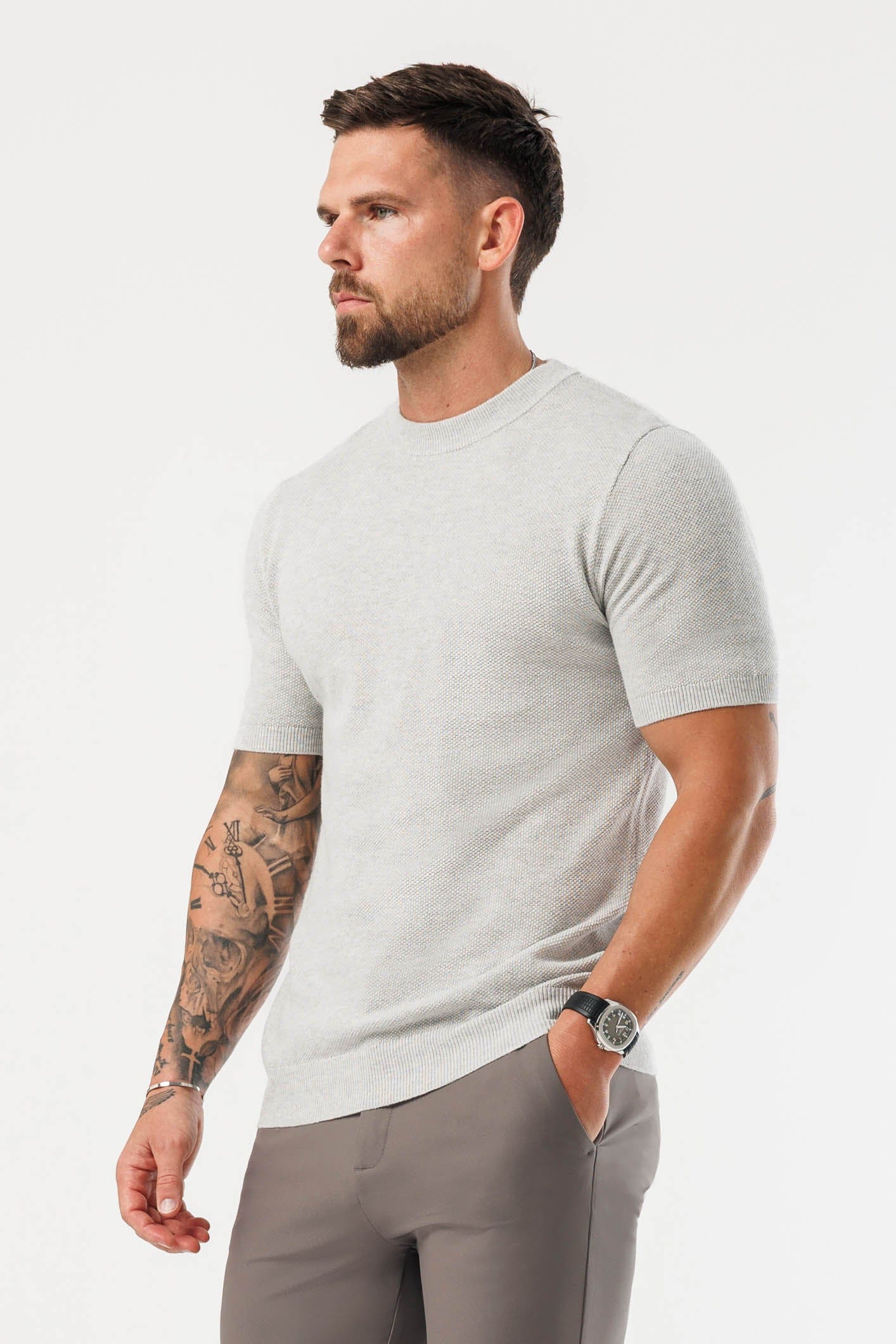 LEGEND LONDON T-SHIRT - COAST COAST T-SHIRT - GREY