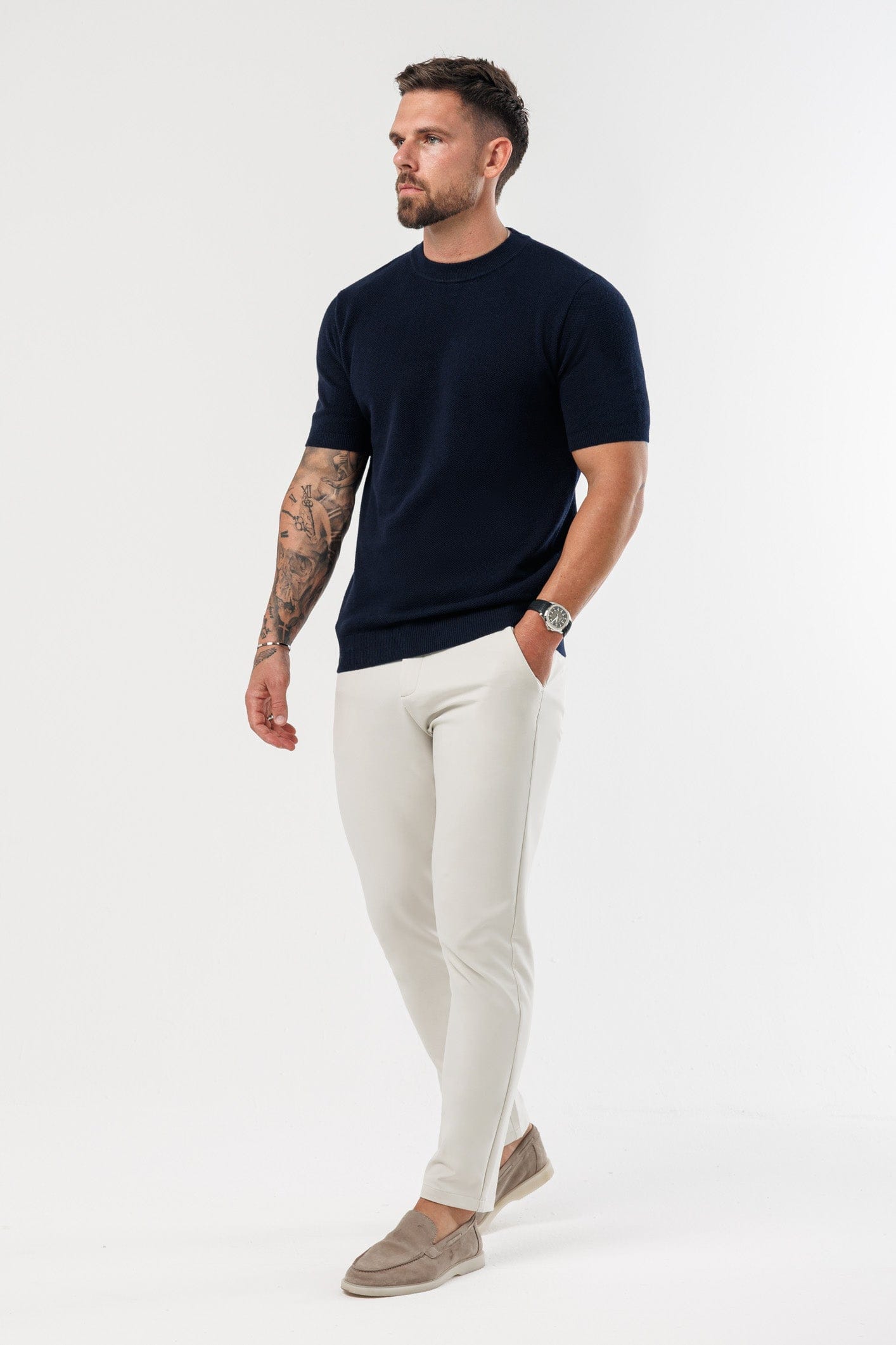 LEGEND LONDON T-SHIRT - COAST COAST T-SHIRT - NAVY