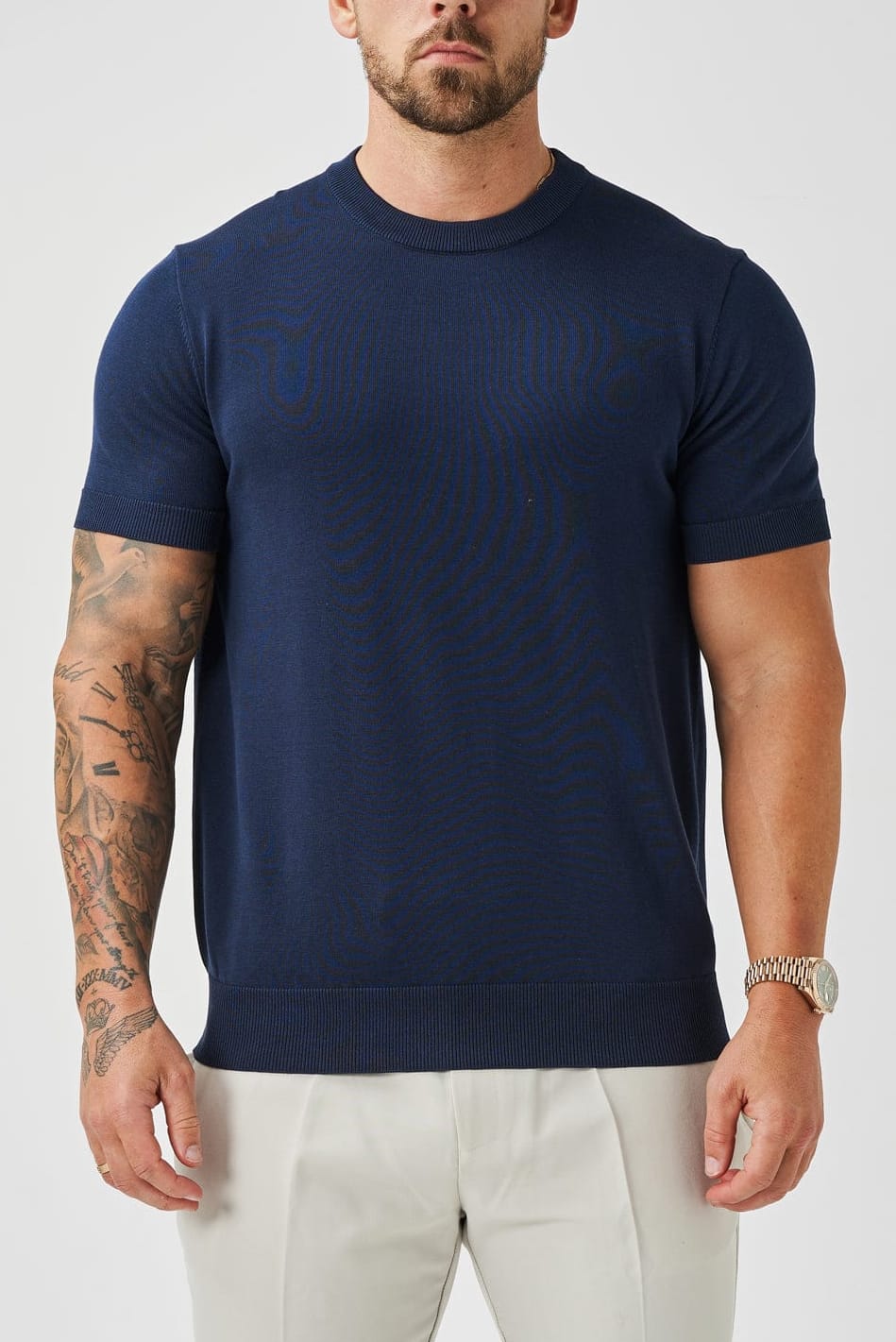 Legend London T-SHIRT KNIT T-SHIRT - NAVY