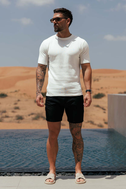 Legend London T-SHIRT KNIT T-SHIRT - OFF WHITE