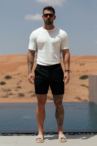Legend London T-SHIRT KNIT T-SHIRT - OFF WHITE