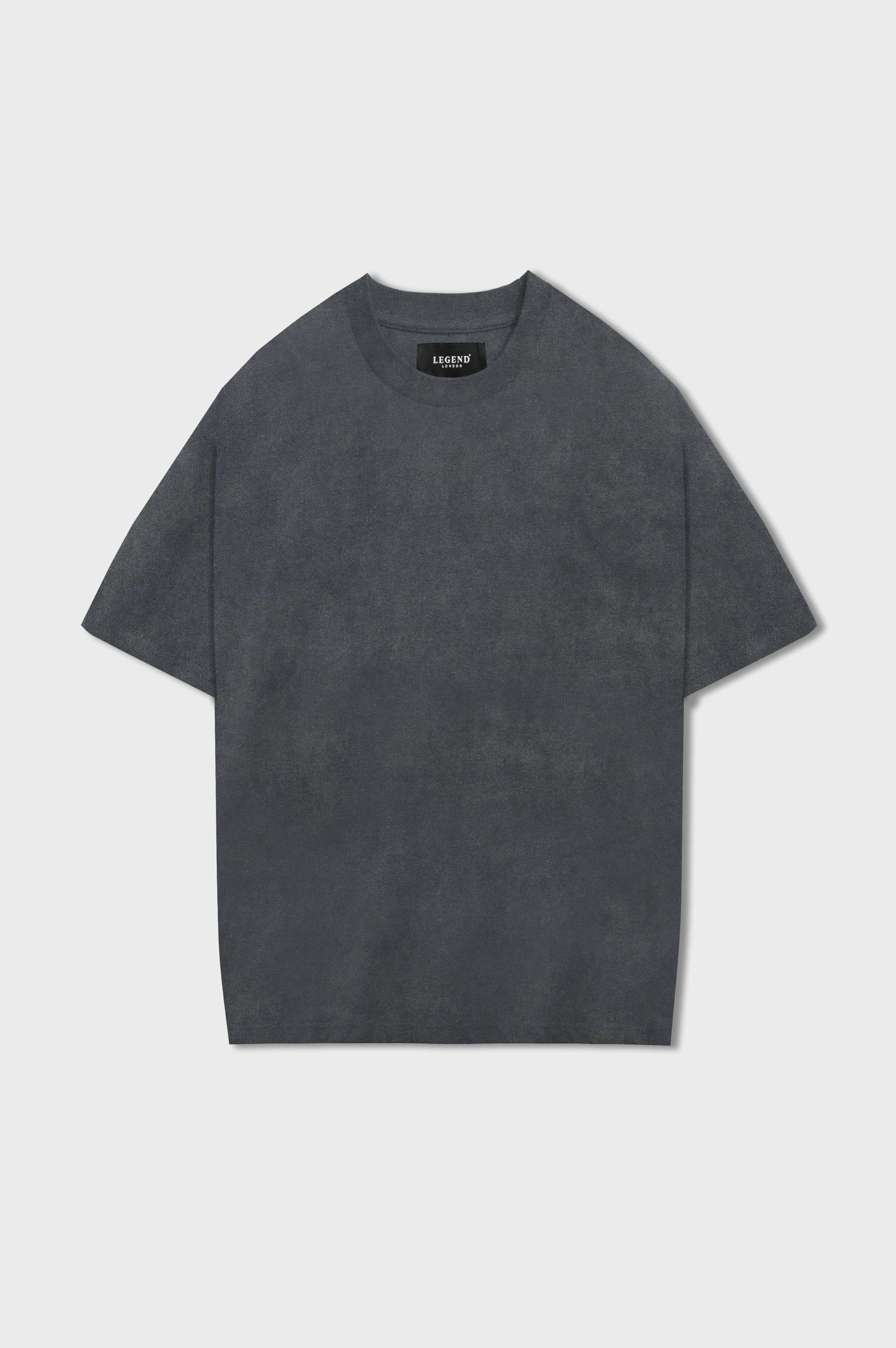 Legend London T-SHIRT LEGEND* BASICS OVERSIZED T-SHIRT - WASHED GREY