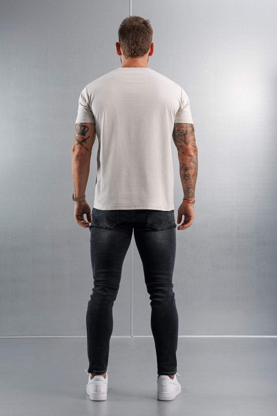Legend London T-SHIRT MERCERISED T-SHIRT - CREME