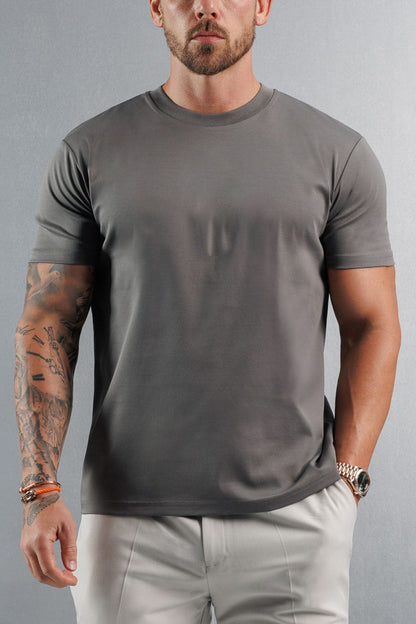 Legend London T-SHIRT MERCERISED T-SHIRT - DARK GREY