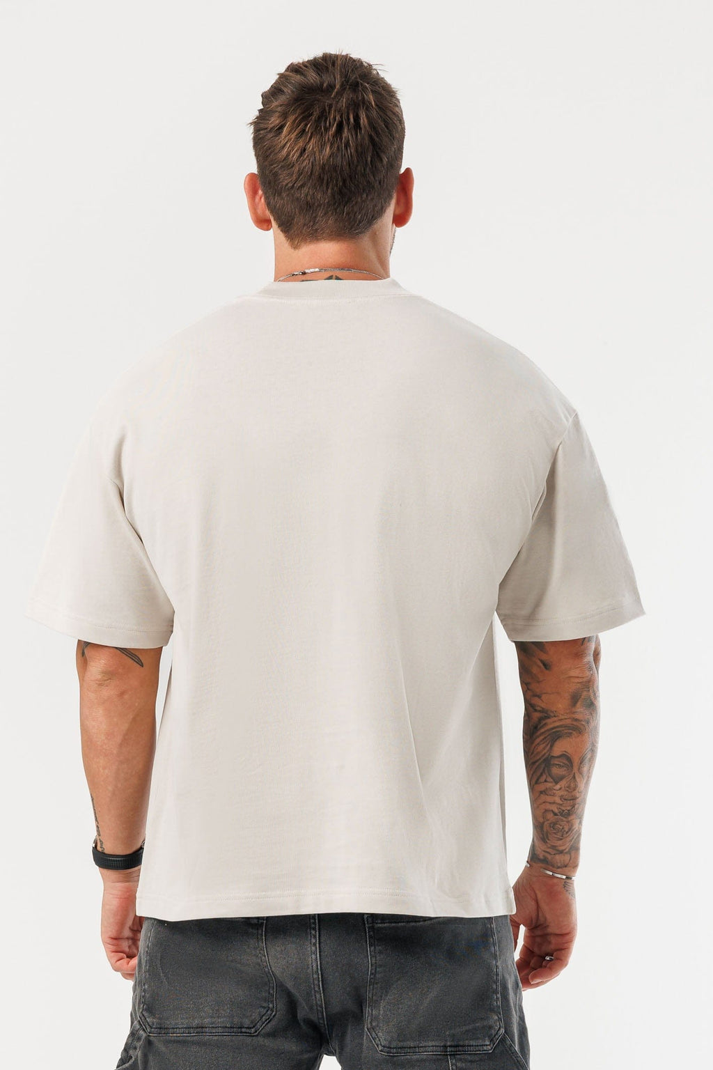 LEGEND LONDON T-SHIRT - OVERSIZED OVERSIZED T-SHIRT - BEIGE