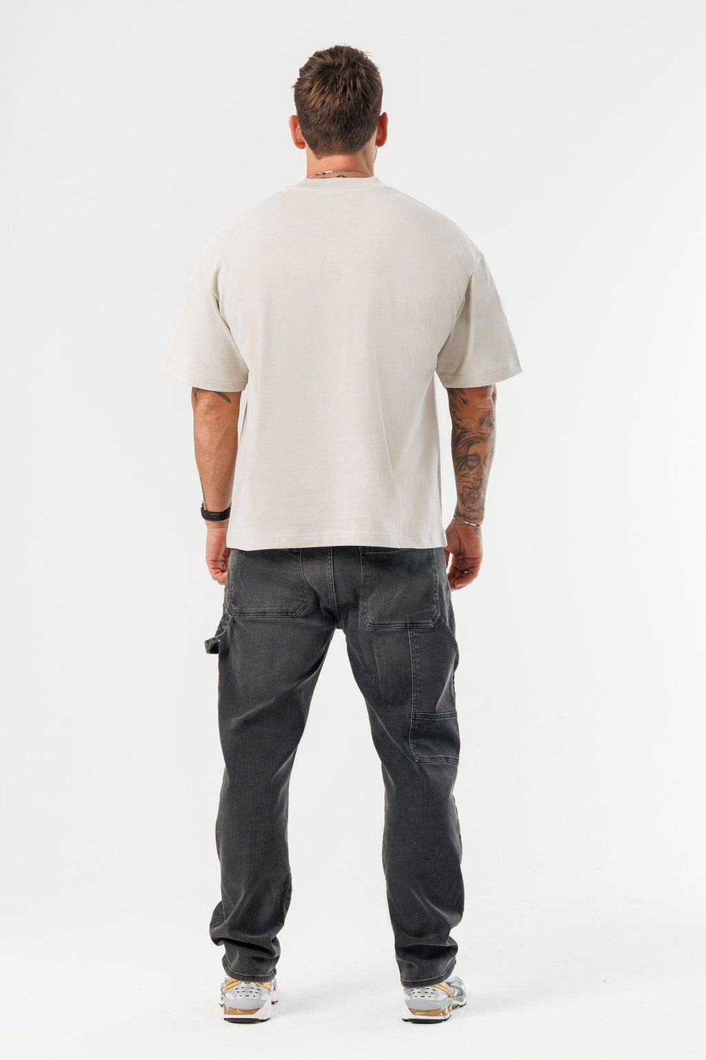 LEGEND LONDON T-SHIRT - OVERSIZED OVERSIZED T-SHIRT - BEIGE