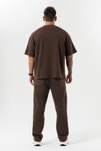 LEGEND LONDON T-SHIRT - OVERSIZED OVERSIZED T-SHIRT - BROWN