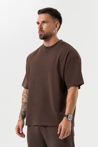 LEGEND LONDON T-SHIRT - OVERSIZED OVERSIZED T-SHIRT - BROWN