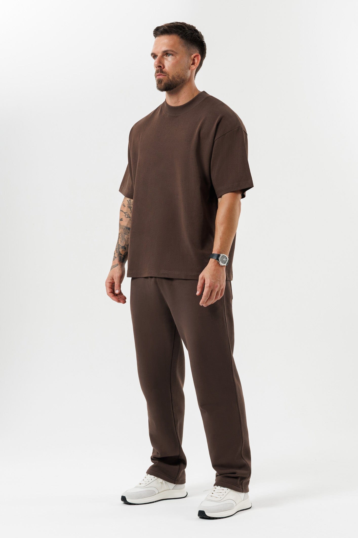 LEGEND LONDON T-SHIRT - OVERSIZED OVERSIZED T-SHIRT - BROWN