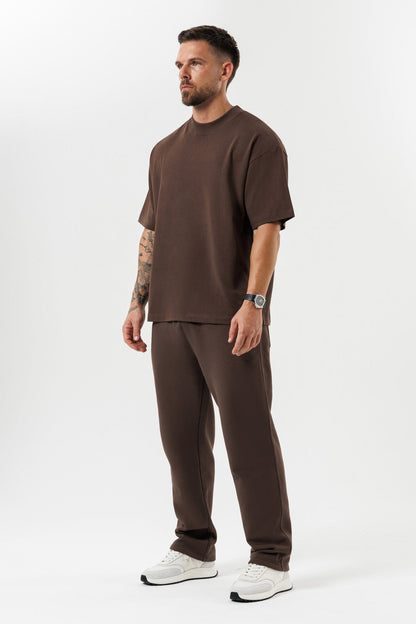 LEGEND LONDON T-SHIRT - OVERSIZED OVERSIZED T-SHIRT - BROWN