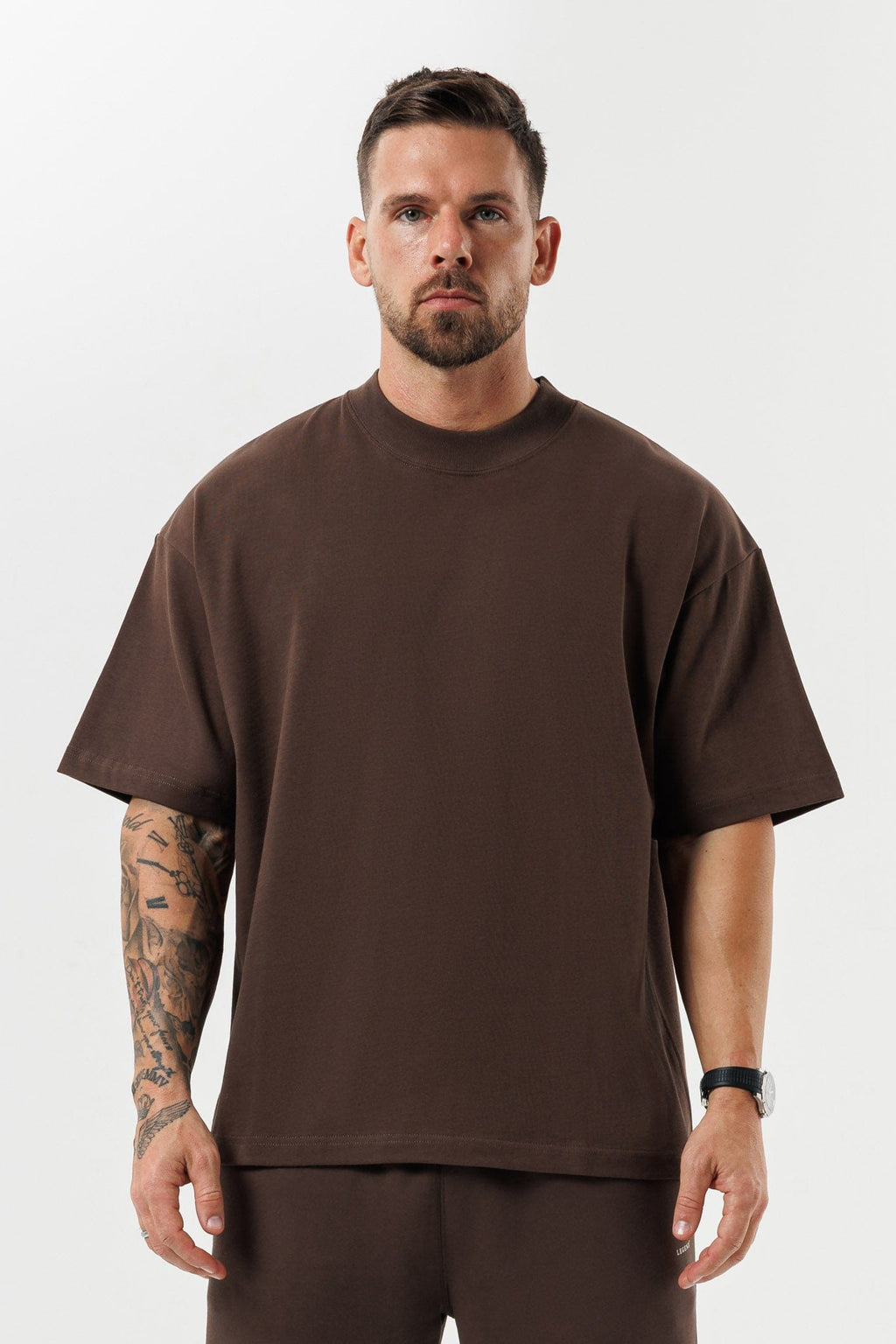 LEGEND LONDON T-SHIRT - OVERSIZED OVERSIZED T-SHIRT - BROWN