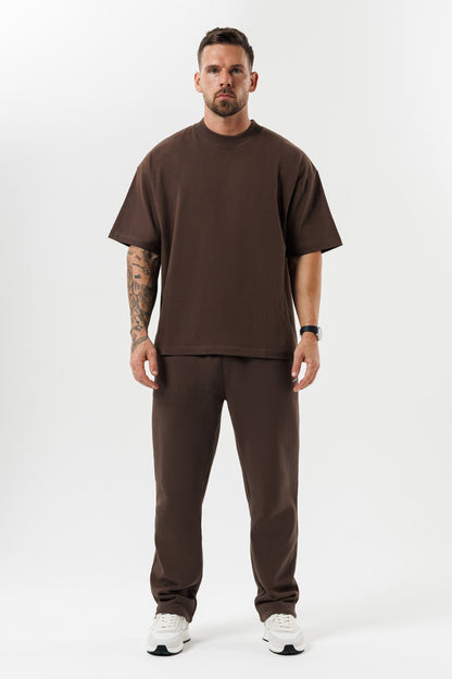 LEGEND LONDON T-SHIRT - OVERSIZED OVERSIZED T-SHIRT - BROWN
