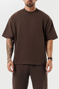 LEGEND LONDON T-SHIRT - OVERSIZED OVERSIZED T-SHIRT - BROWN