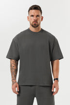 LEGEND LONDON T-SHIRT - OVERSIZED OVERSIZED T-SHIRT - DONKERGRIJS