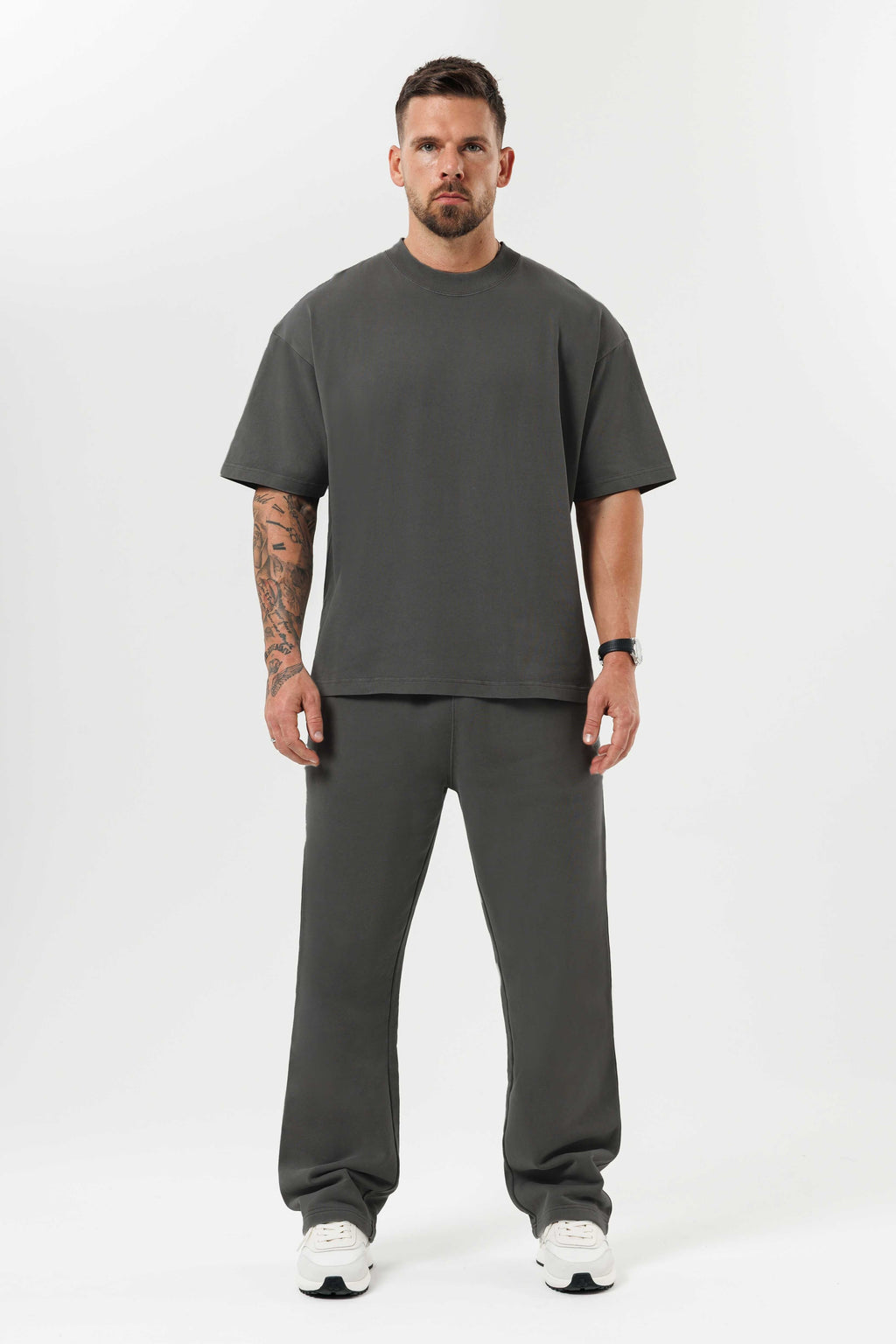 LEGEND LONDON T-SHIRT - OVERSIZED OVERSIZED T-SHIRT - DONKERGRIJS