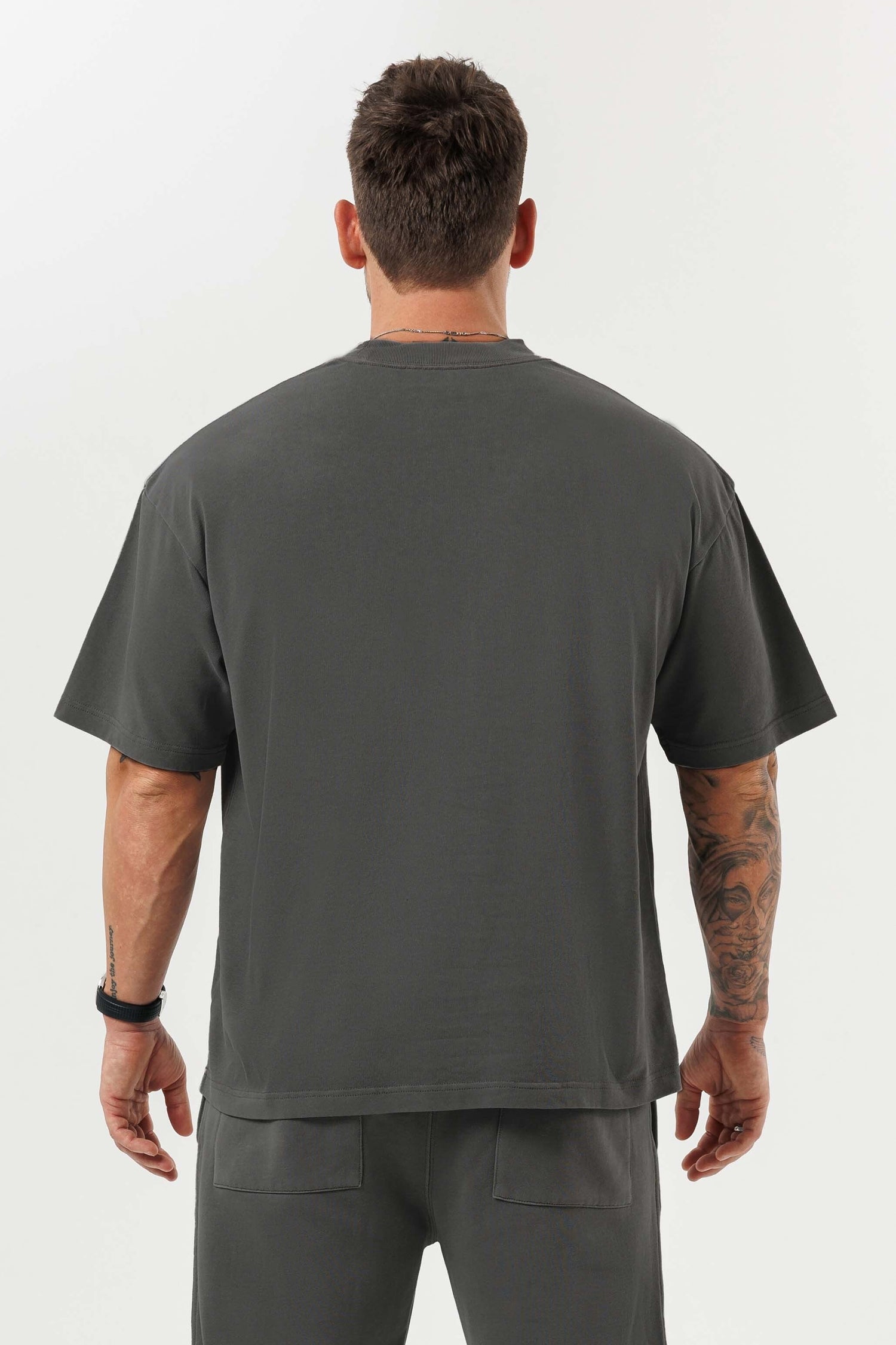 LEGEND LONDON T-SHIRT - OVERSIZED OVERSIZED T-SHIRT - DARK GREY