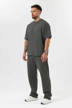 LEGEND LONDON T-SHIRT - OVERSIZED OVERSIZED T-SHIRT - DONKERGRIJS