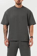 LEGEND LONDON T-SHIRT - OVERSIZED OVERSIZED T-SHIRT - DONKERGRIJS
