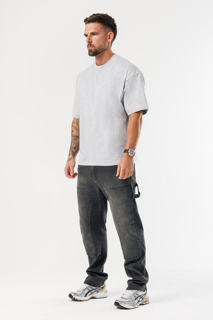 LEGEND LONDON T-SHIRT - OVERSIZED OVERSIZED T-SHIRT - GREY MARL