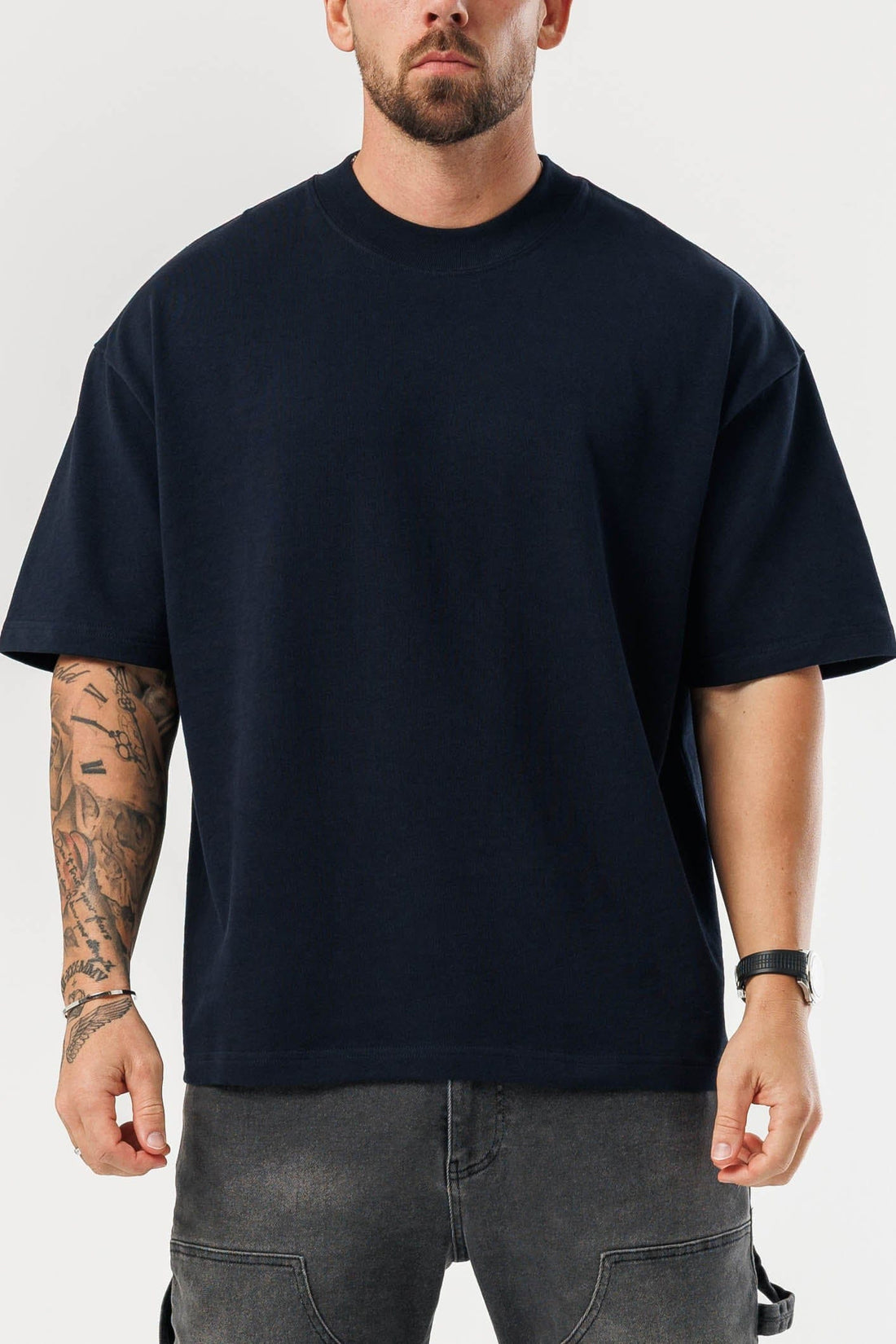 LEGEND LONDON T-SHIRT - OVERSIZED OVERSIZED T-SHIRT - NAVY