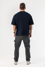 LEGEND LONDON T-SHIRT - OVERSIZED OVERSIZED T-SHIRT - NAVY