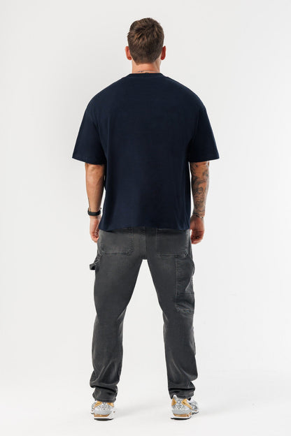 LEGEND LONDON T-SHIRT - OVERSIZED OVERSIZED T-SHIRT - NAVY