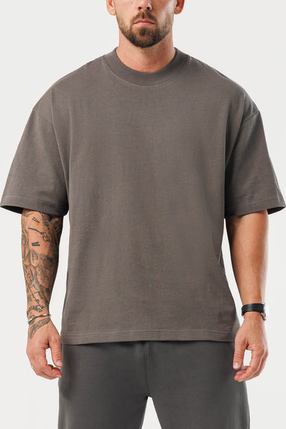LEGEND LONDON T-SHIRT - OVERSIZED OVERSIZED T-SHIRT - VINTAGE KHAKI
