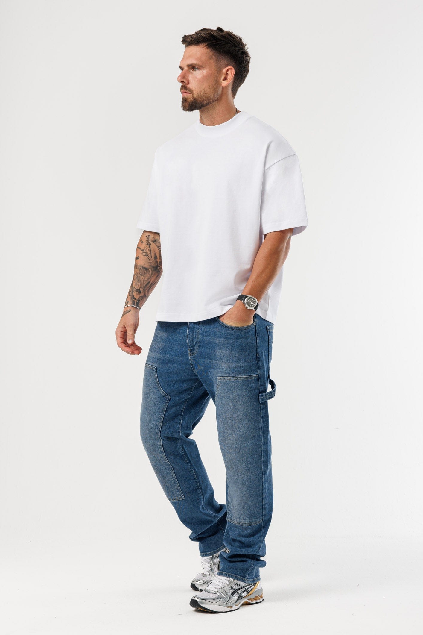 LEGEND LONDON T-SHIRT - OVERSIZED OVERSIZED T-SHIRT - WHITE