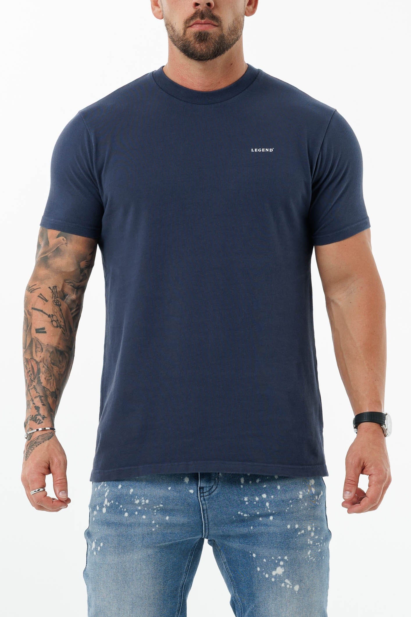 PREMIUM BASICS T-SHIRT - INDIGO NAVY