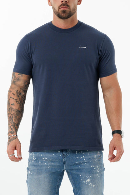 Legend London T-SHIRT PREMIUM BASICS T-SHIRT - INDIGO NAVY