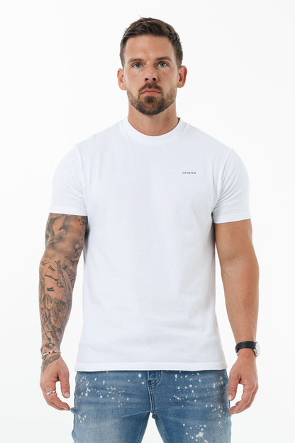 Legend London T-SHIRT PREMIUM BASICS T-SHIRT - WHITE