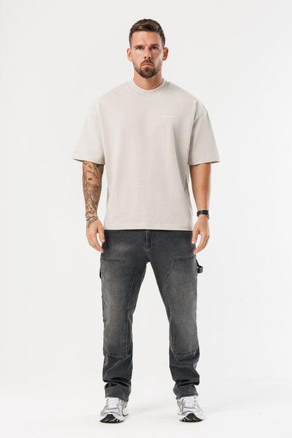 LEGEND LONDON T-SHIRT - PRINT OVERSIZED PRINT OVERSIZED T-SHIRT - BEIGE