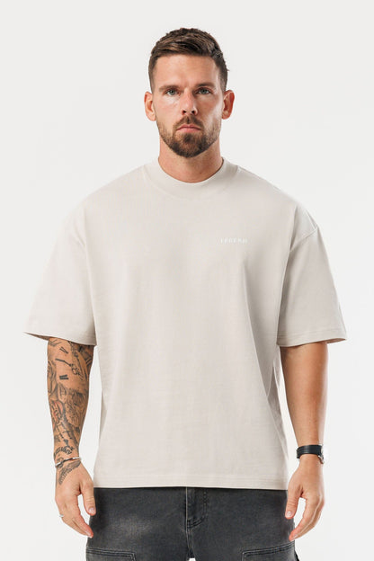 LEGEND LONDON T-SHIRT - PRINT OVERSIZED PRINT OVERSIZED T-SHIRT - BEIGE