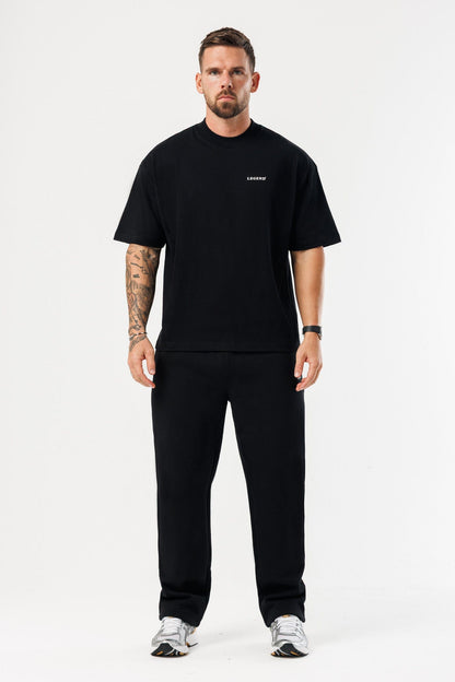 LEGEND LONDON T-SHIRT - PRINT OVERSIZED PRINT OVERSIZED T-SHIRT - BLACK