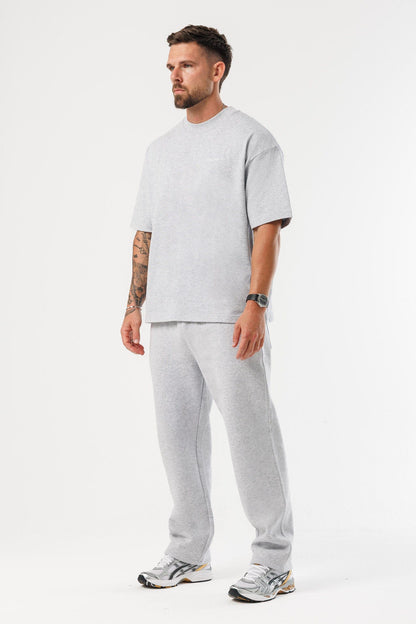 LEGEND LONDON T-SHIRT - PRINT OVERSIZED PRINT OVERSIZED T-SHIRT - GREY MARL