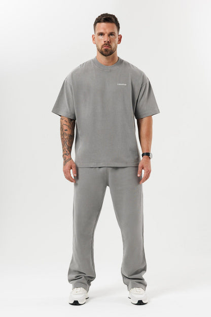 LEGEND LONDON T-SHIRT - PRINT OVERSIZED PRINT OVERSIZED T-SHIRT - WASHED GREY