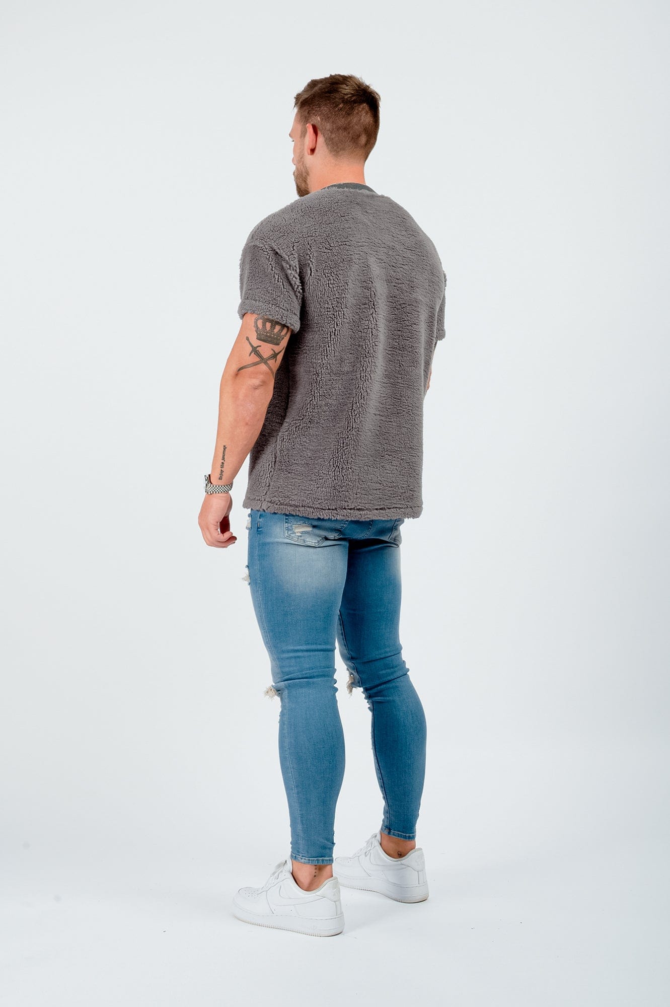 Legend London T-SHIRT TEDDY T-SHIRT - GREY